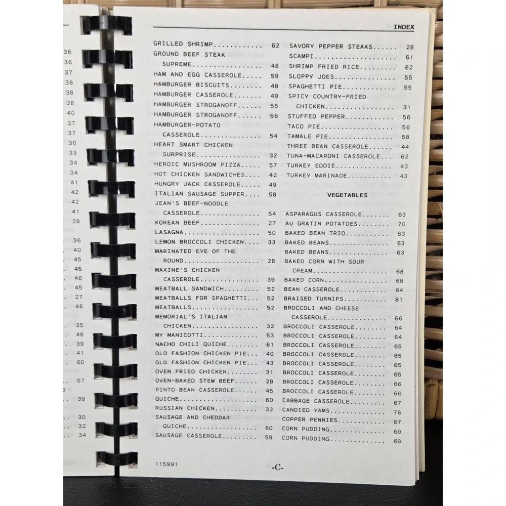 Robert Idol‎ Child Development Center Cookbook Thomasville, NC 1991 Spiral